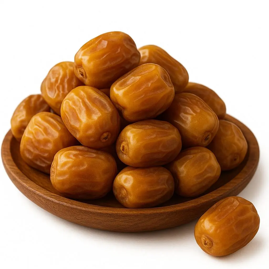 Often recognised for their sweet, caramel-like flavour, Sukkari dates can be enjoyed with tea or coffee or served as part of a snack platter.